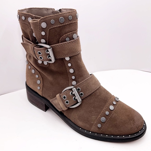 🆕{Sam Edelman} Drea Studded Motorcycle Boots - Picture 15 of 16